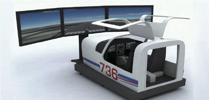 LE-500 Air Force flight simulator