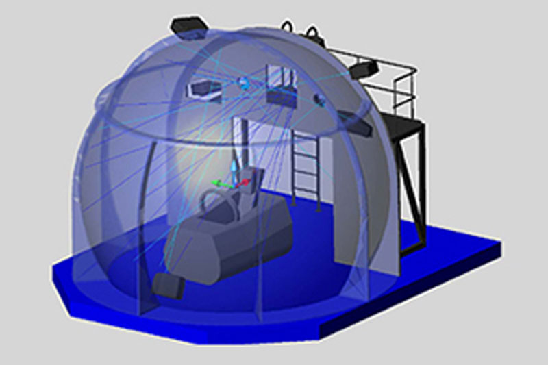 Simulator display system solution