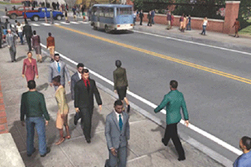 Human motion simulation tool DI-Guy